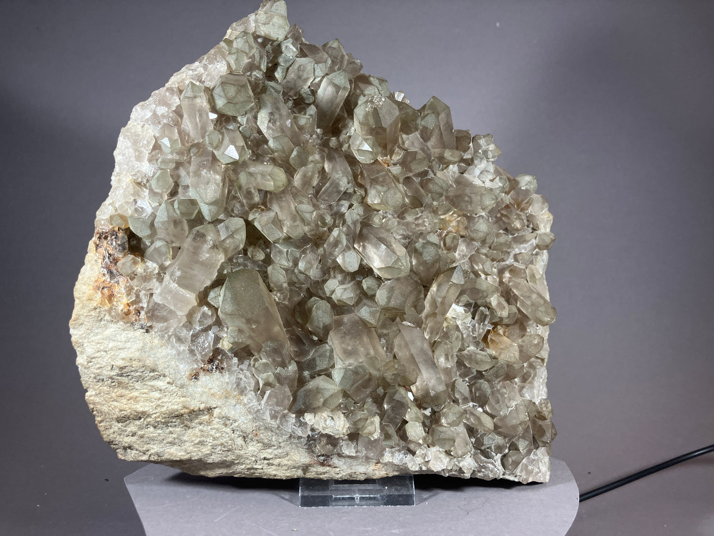 Rauchquarz - Val Giuv/Schweiz ca. 18x17cm