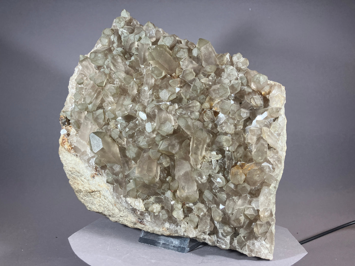 Rauchquarz - Val Giuv/Schweiz ca. 18x17cm