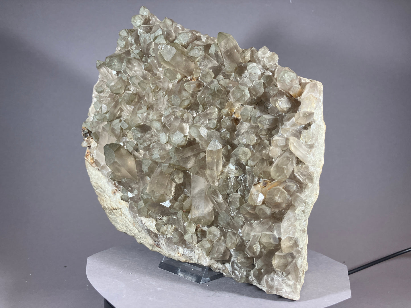 Rauchquarz - Val Giuv/Schweiz ca. 18x17cm