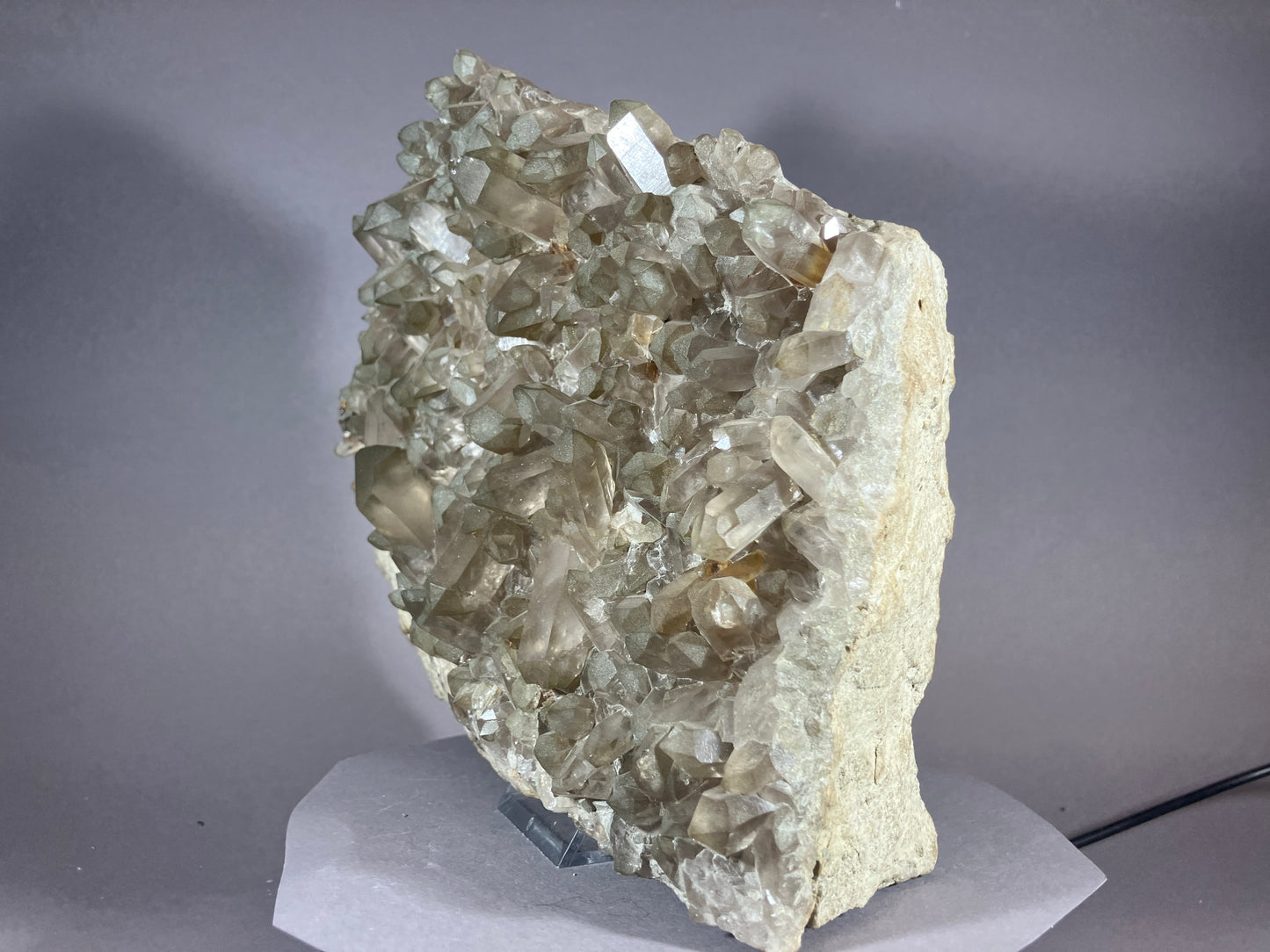 Rauchquarz - Val Giuv/Schweiz ca. 18x17cm