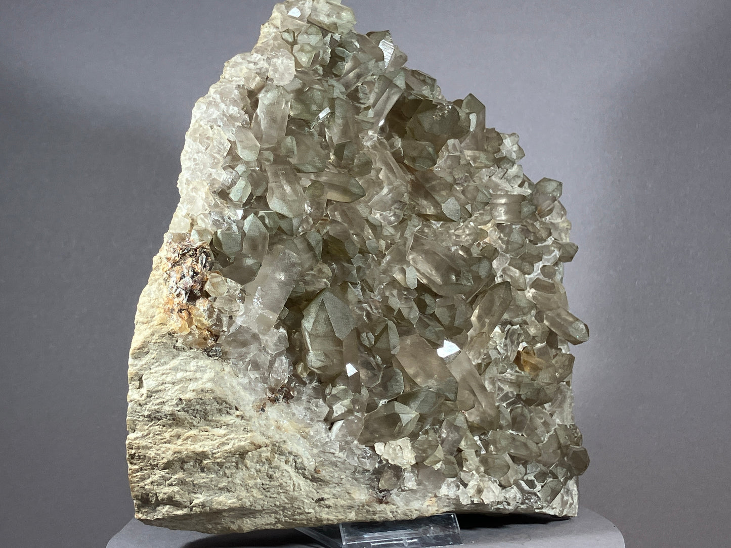 Rauchquarz - Val Giuv/Schweiz ca. 18x17cm