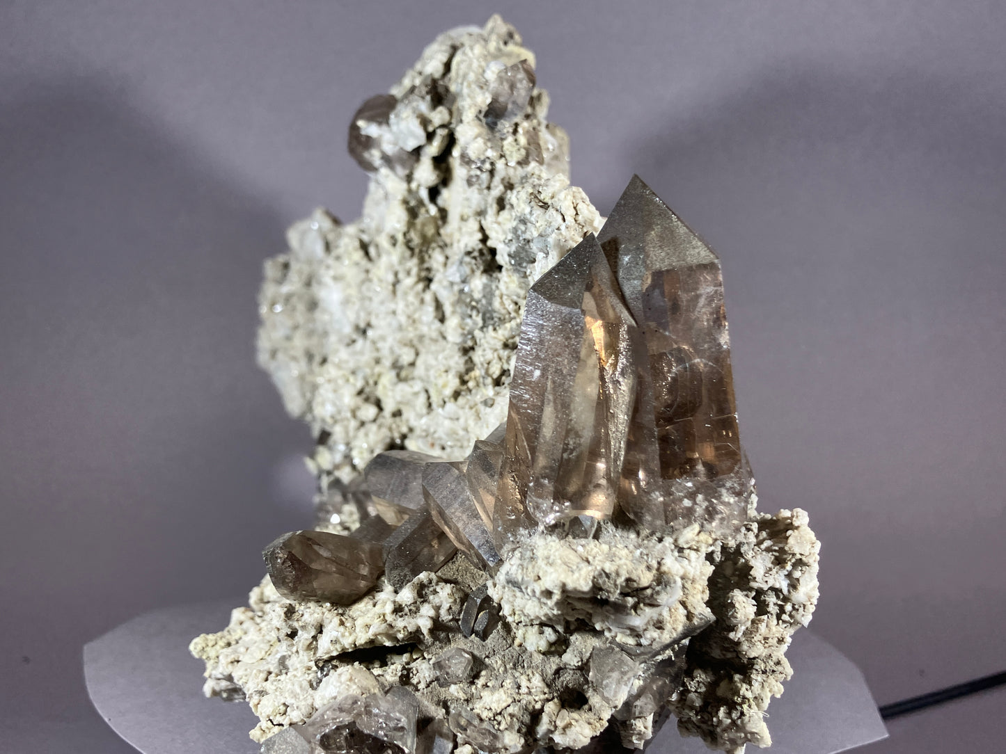 Rauchquarz - Grimsel/Schweiz ca. 23,5x14,5cm