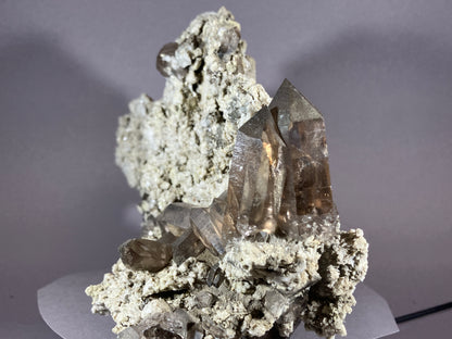 Rauchquarz - Grimsel/Schweiz ca. 23,5x14,5cm