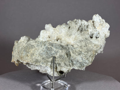 Bergkristall/Calcit - Pfunds/Tirol ca. 12x7cm