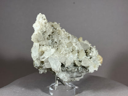 Bergkristall/Calcit - Pfunds/Tirol ca. 12x7cm