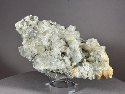 Bergkristall/Calcit - Pfunds/Tirol ca. 12x7cm