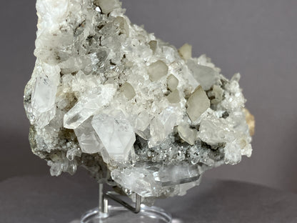 Bergkristall/Calcit - Pfunds/Tirol ca. 12x7cm