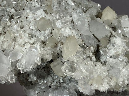 Bergkristall/Calcit - Pfunds/Tirol ca. 12x7cm