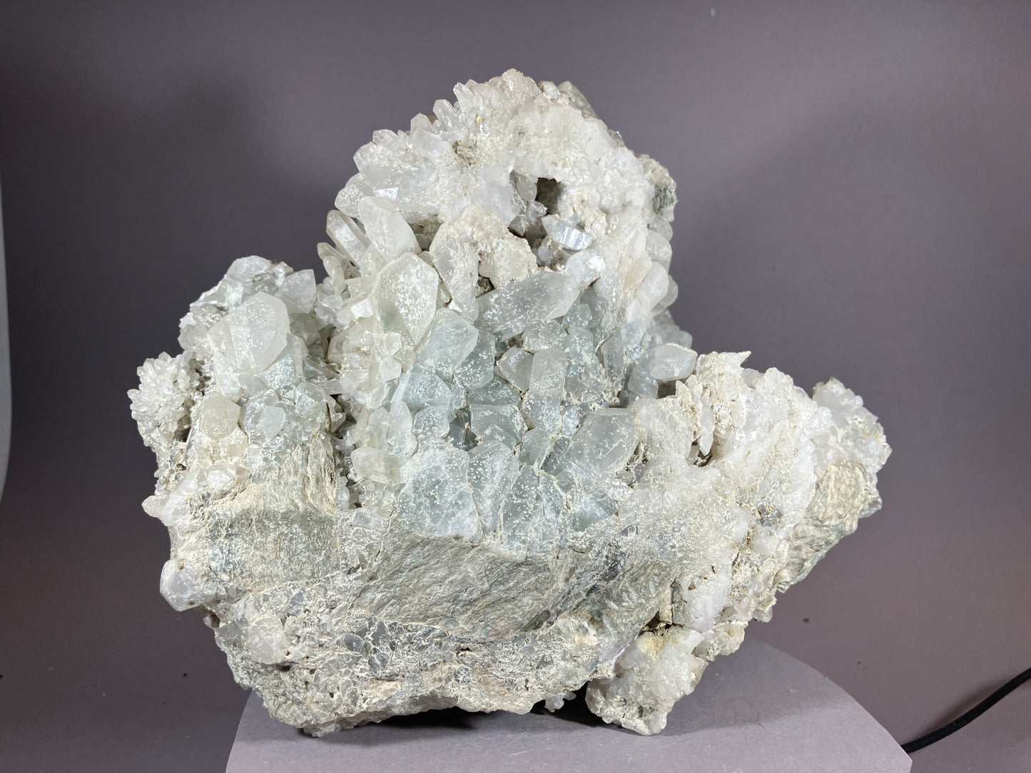 Bergkristall/Sinter - Pfunds/Tirol ca. 19x17cm