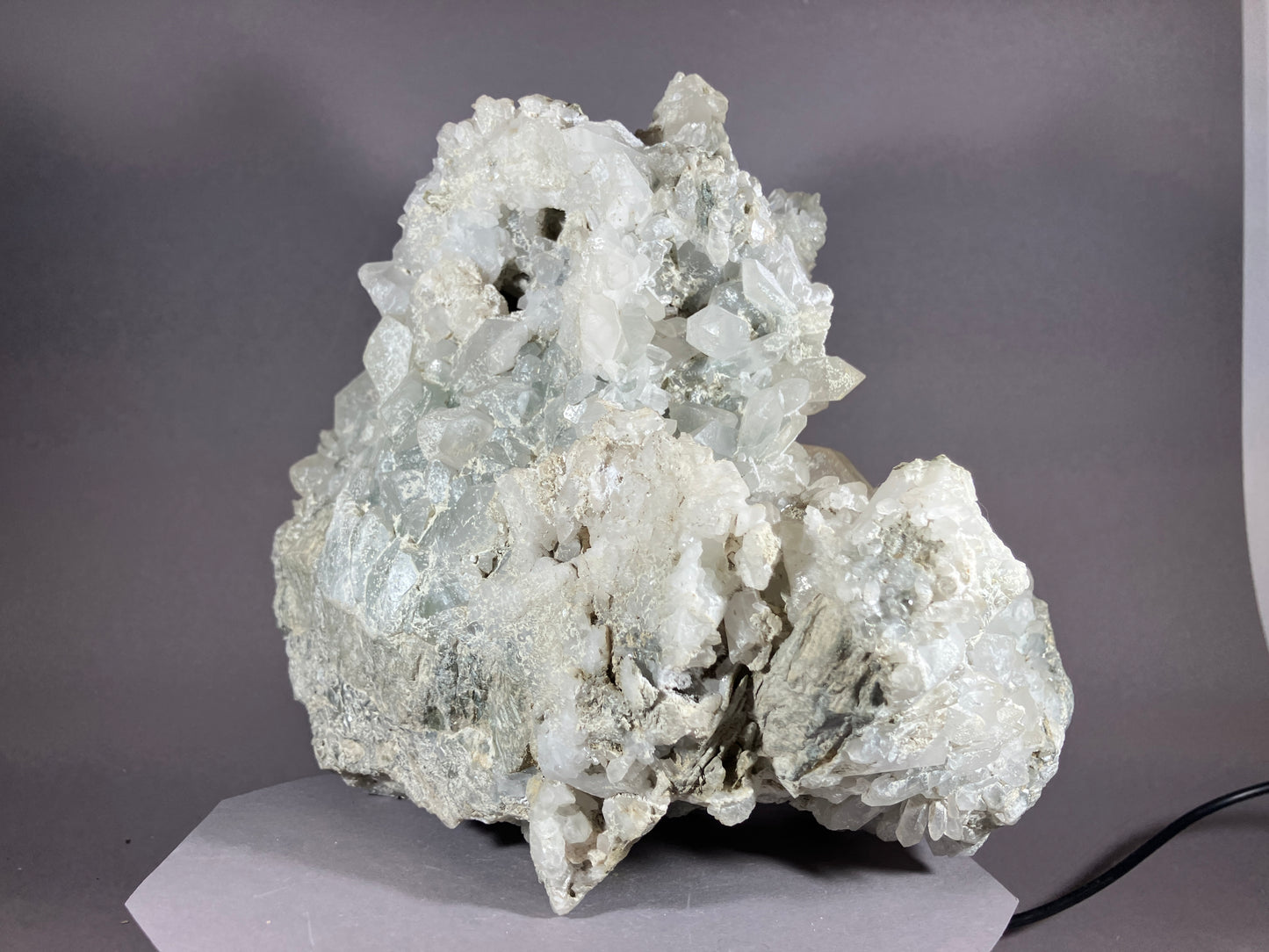 Bergkristall/Sinter - Pfunds/Tirol ca. 19x17cm