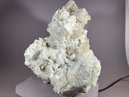 Bergkristall/Sinter - Pfunds/Tirol ca. 19x17cm