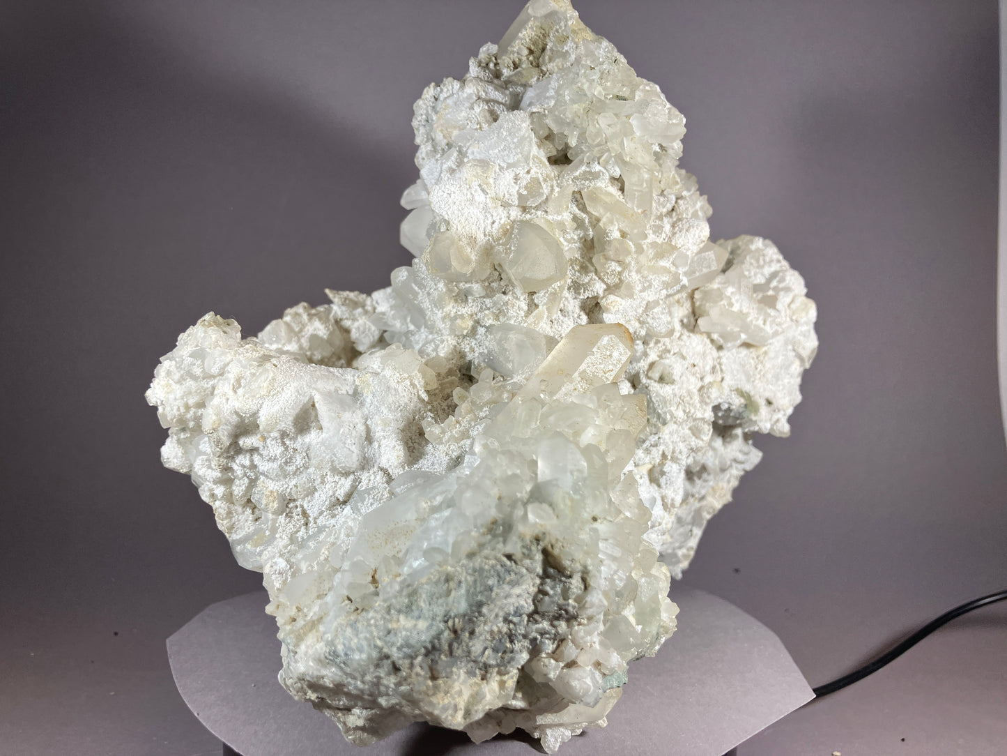 Bergkristall/Sinter - Pfunds/Tirol ca. 19x17cm