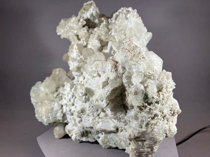 Bergkristall/Sinter - Pfunds/Tirol ca. 19x17cm