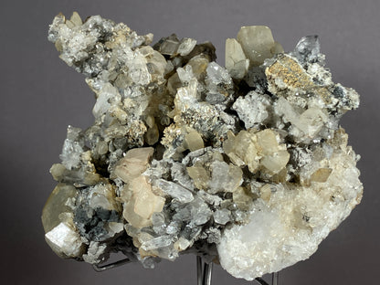 Bergkristall/Calcit - Pfunds/Tirol ca. 10x8cm