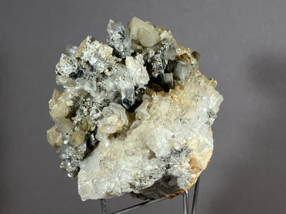 Bergkristall/Calcit - Pfunds/Tirol ca. 10x8cm