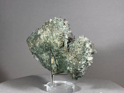 Amethyst/Pyrit - Siebenbürgen/Rumänien ca. 13,5x7,5cm
