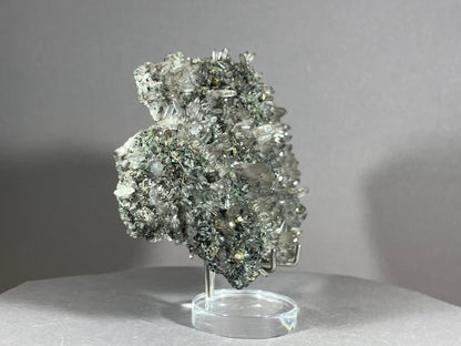 Amethyst/Pyrit - Siebenbürgen/Rumänien ca. 13,5x7,5cm