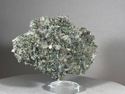Amethyst/Pyrit - Siebenbürgen/Rumänien ca. 13,5x7,5cm