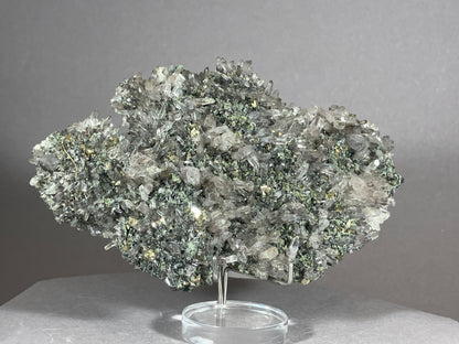 Amethyst/Pyrit - Siebenbürgen/Rumänien ca. 13,5x7,5cm