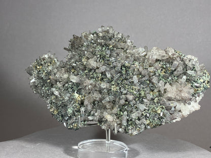 Amethyst/Pyrit - Siebenbürgen/Rumänien ca. 13,5x7,5cm
