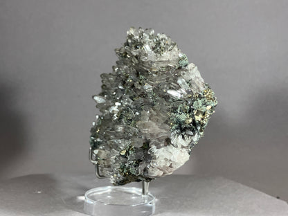 Amethyst/Pyrit - Siebenbürgen/Rumänien ca. 13,5x7,5cm