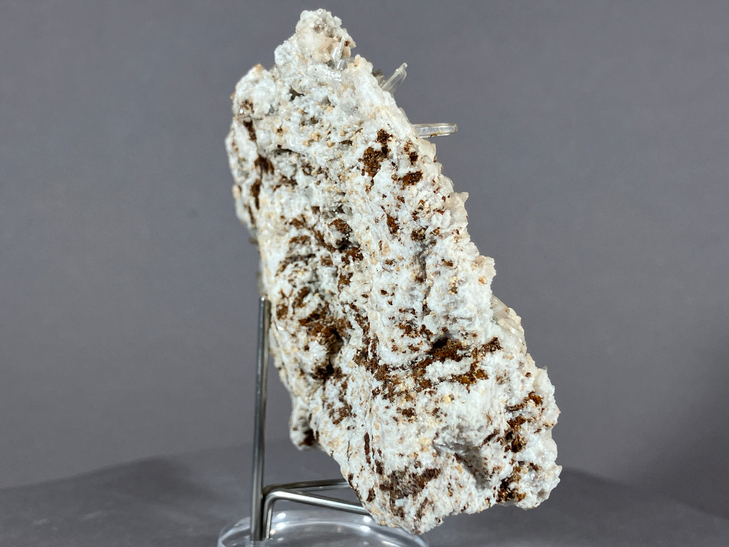 Bergkristall/Periklin - Zemmgrund/Zillertal ca. 8,5x6,5cm