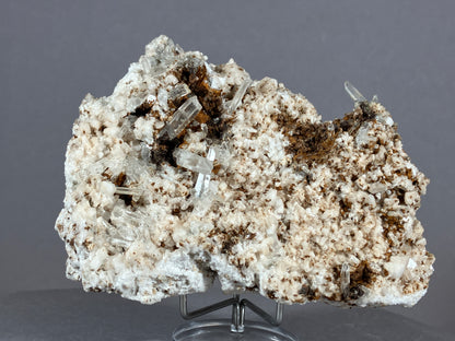 Bergkristall/Periklin - Zemmgrund/Zillertal ca. 8,5x6,5cm