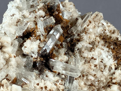 Bergkristall/Periklin - Zemmgrund/Zillertal ca. 8,5x6,5cm