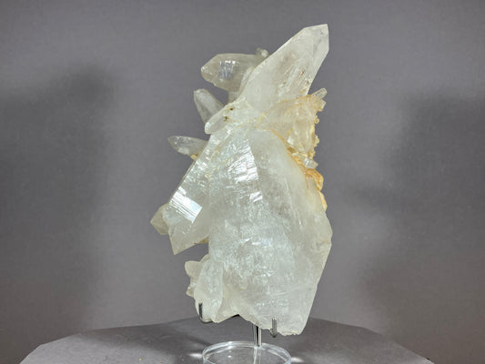 Bergkristall/Periklin - Rauris/Salzburg ca. 13x7cm