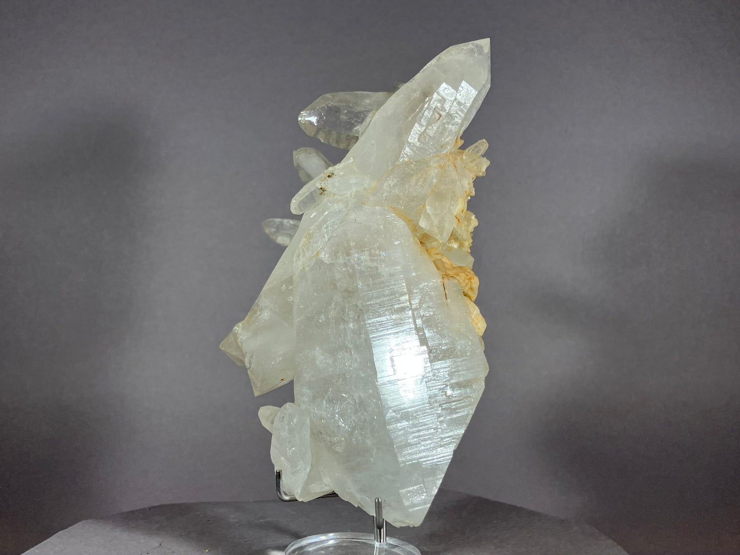 Bergkristall/Periklin - Rauris/Salzburg ca. 13x7cm