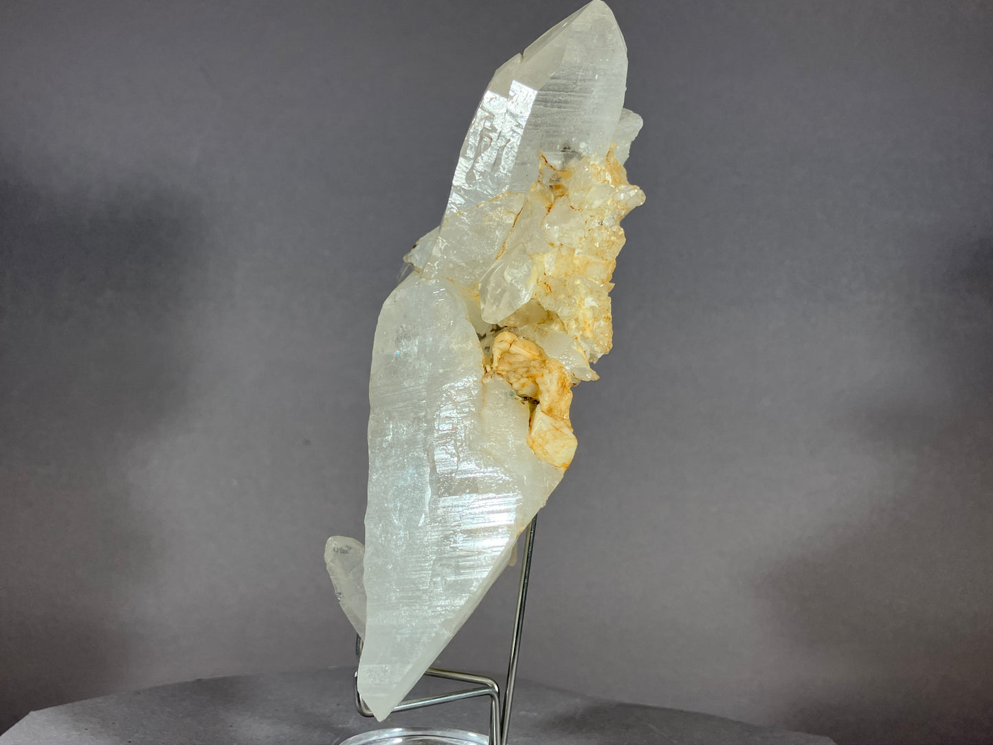 Bergkristall/Periklin - Rauris/Salzburg ca. 13x7cm
