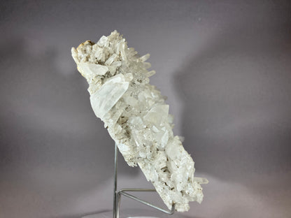 Bergkristall/Chalkopyrit - Baja Sprie/Rumänien ca. 21x16cm