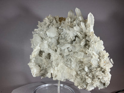 Bergkristall/Chalkopyrit - Baja Sprie/Rumänien ca. 21x16cm