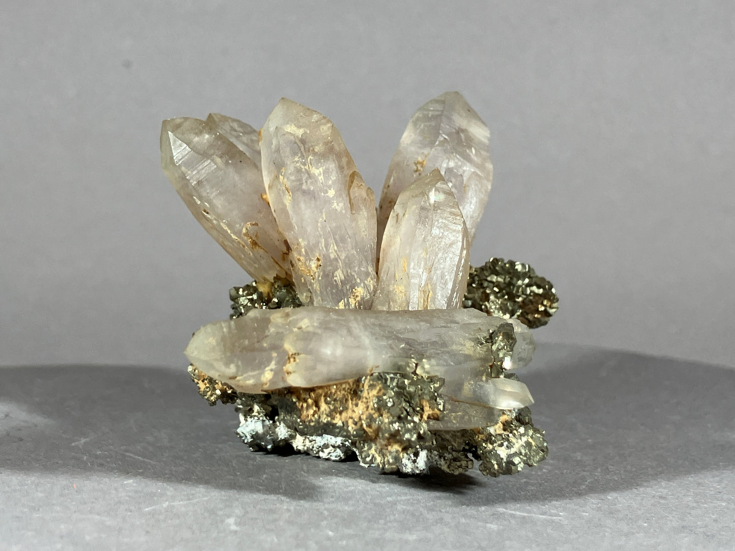Amethyst/Pyrit - Siebenbürgen/Rumänien ca. 5,5x5,5cm