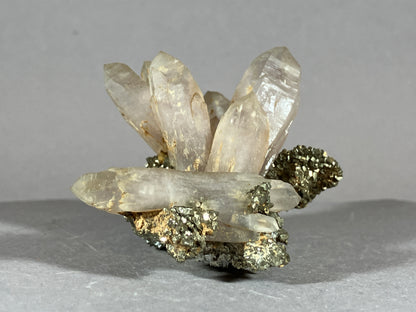 Amethyst/Pyrit - Siebenbürgen/Rumänien ca. 5,5x5,5cm