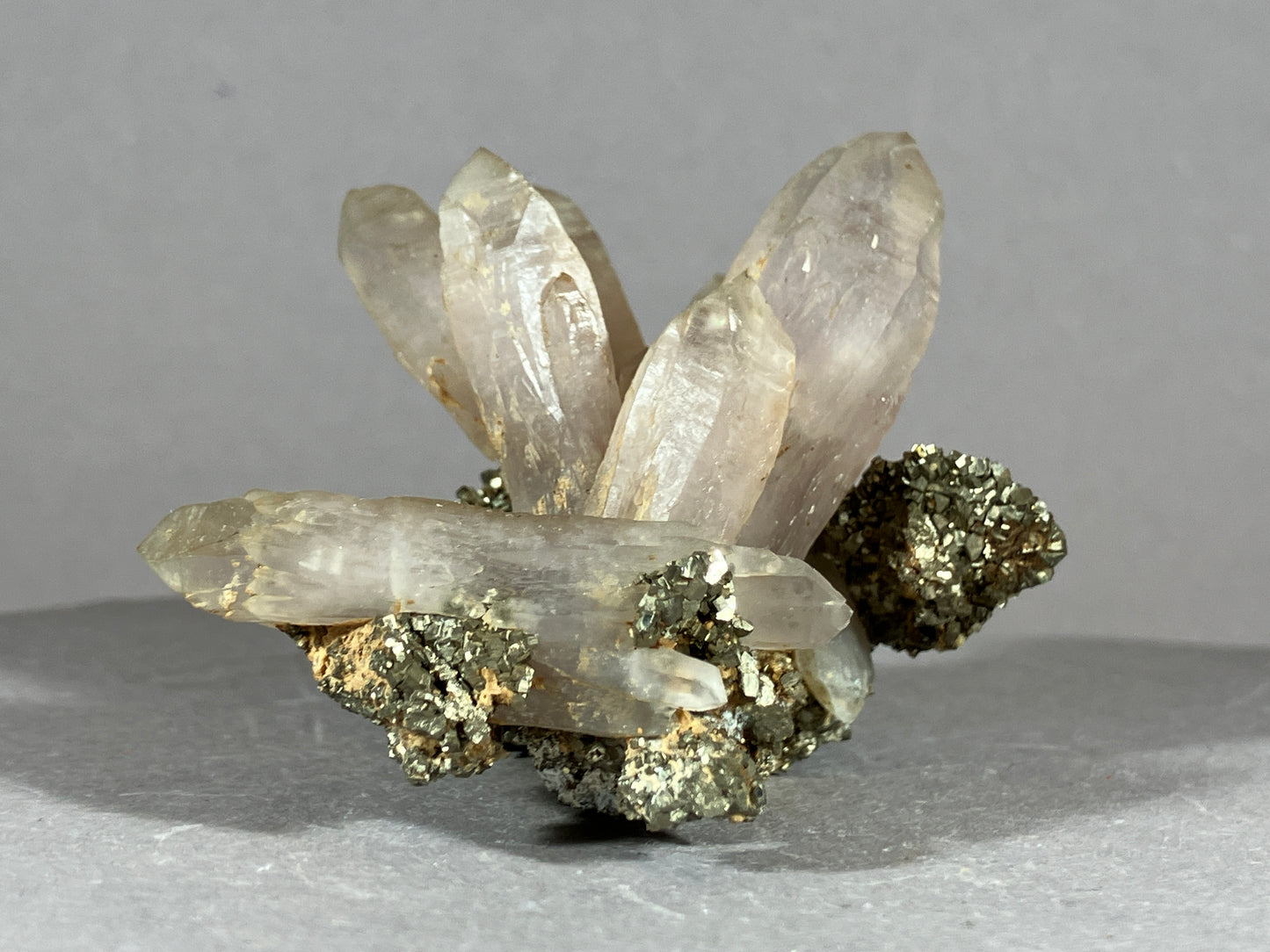 Amethyst/Pyrit - Siebenbürgen/Rumänien ca. 5,5x5,5cm