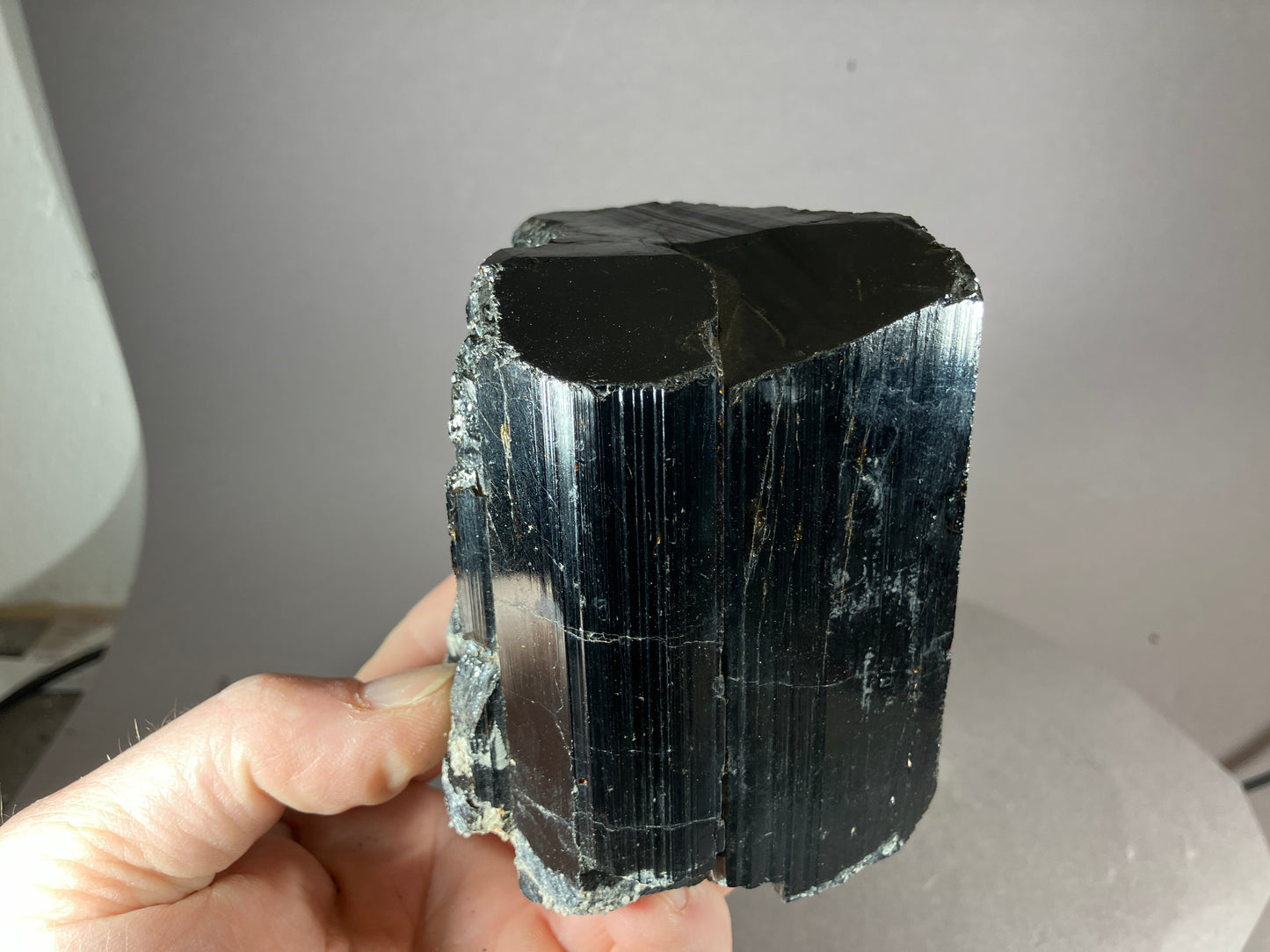 Turmalin/Schörl - Gilgit/Pakistan ca. 10,5x8cm