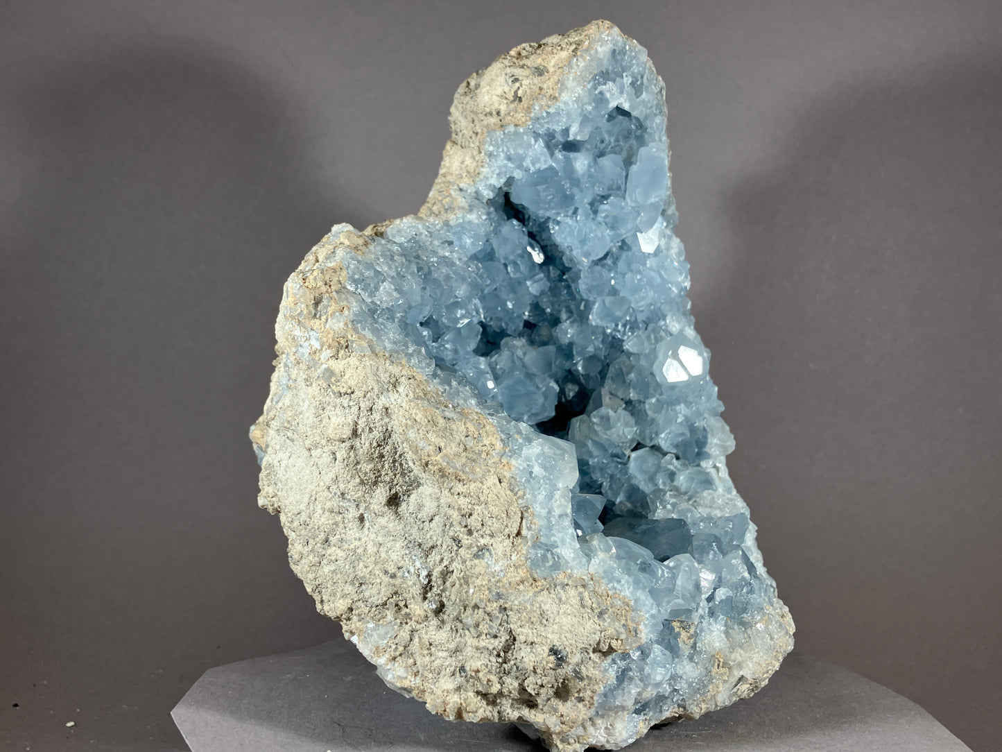 Coelestin - Madagaskar ca.16,5x13,5cm