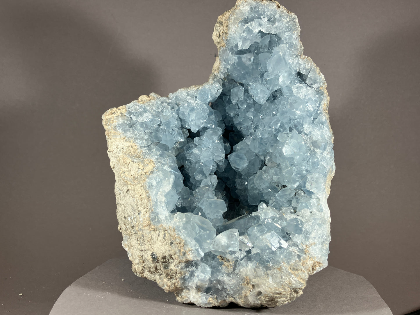 Coelestin - Madagaskar ca.16,5x13,5cm