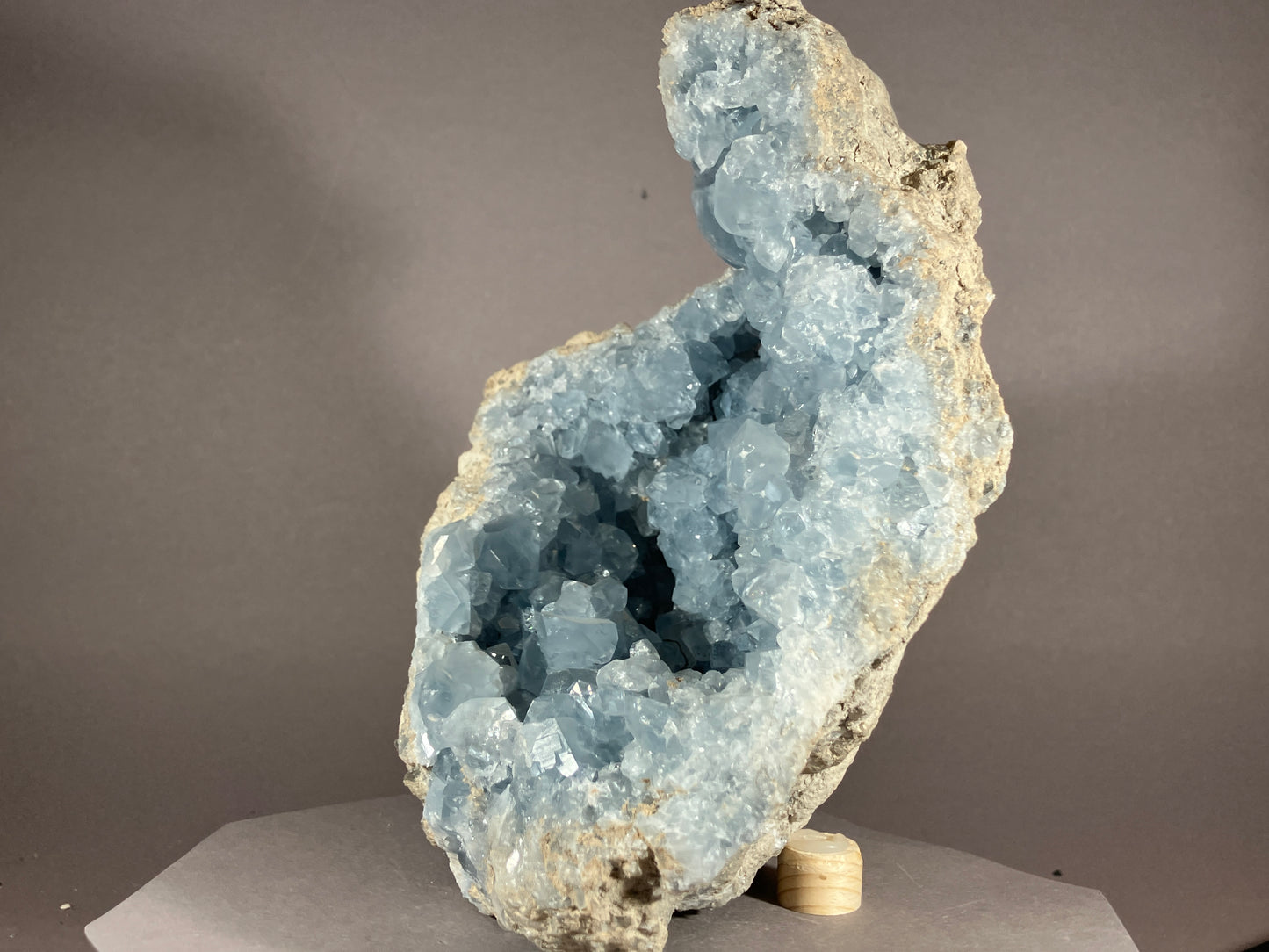 Coelestin - Madagaskar ca.16,5x13,5cm
