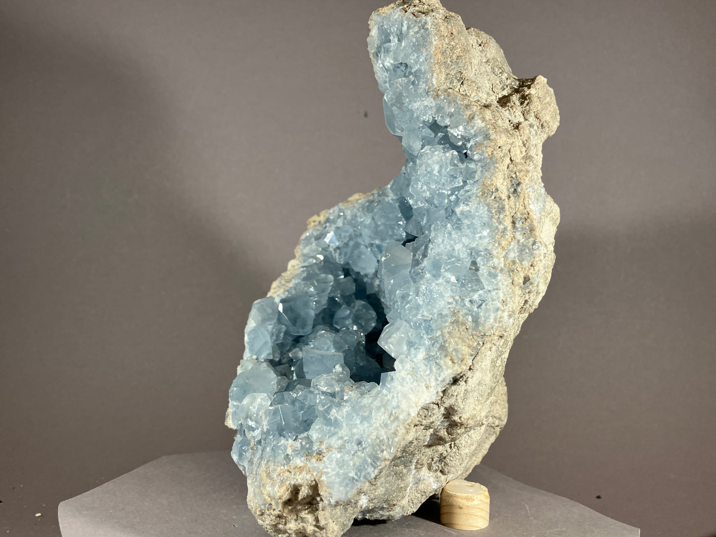 Coelestin - Madagaskar ca.16,5x13,5cm