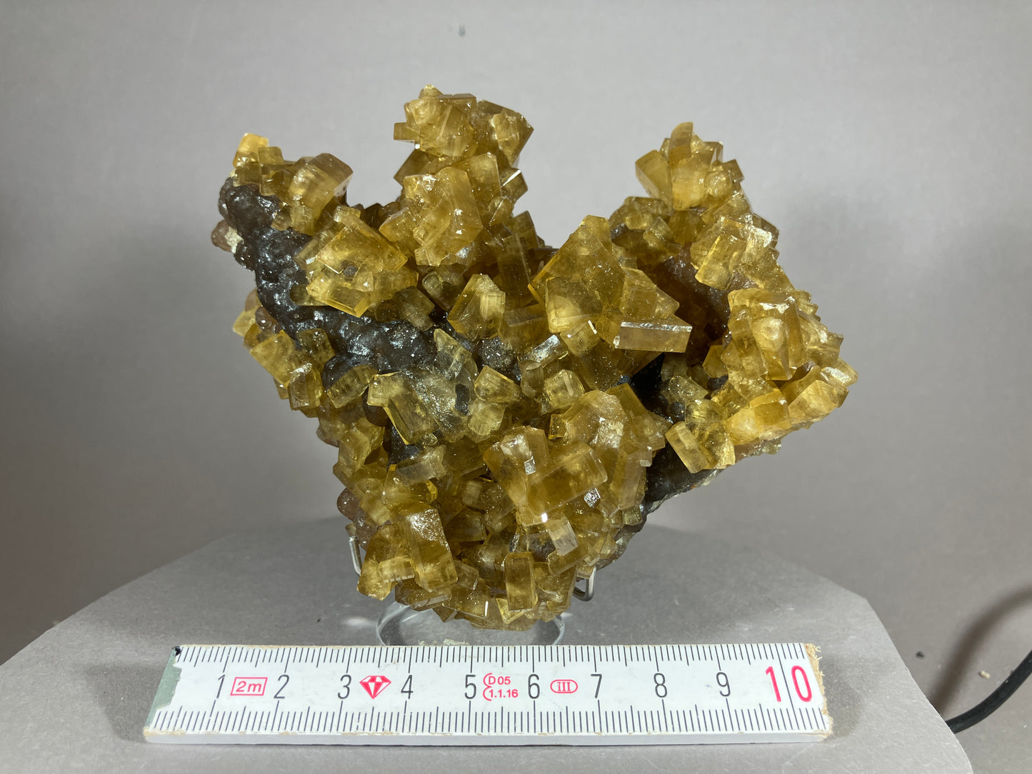 Baryt/Fluorit - Jangxi/China ca. 12x11cm