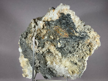 Bergkristall/Calcit - Pfunds/Tirol ca. 18x14cm