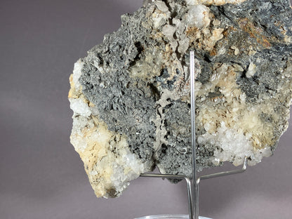 Bergkristall/Calcit - Pfunds/Tirol ca. 18x14cm