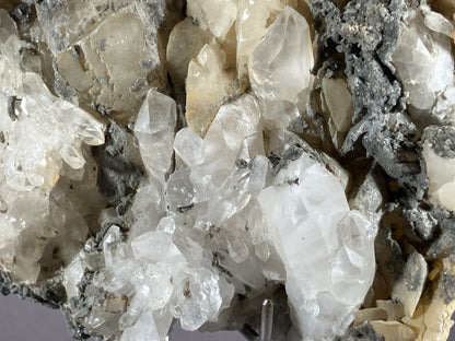 Bergkristall/Calcit - Pfunds/Tirol ca. 18x14cm
