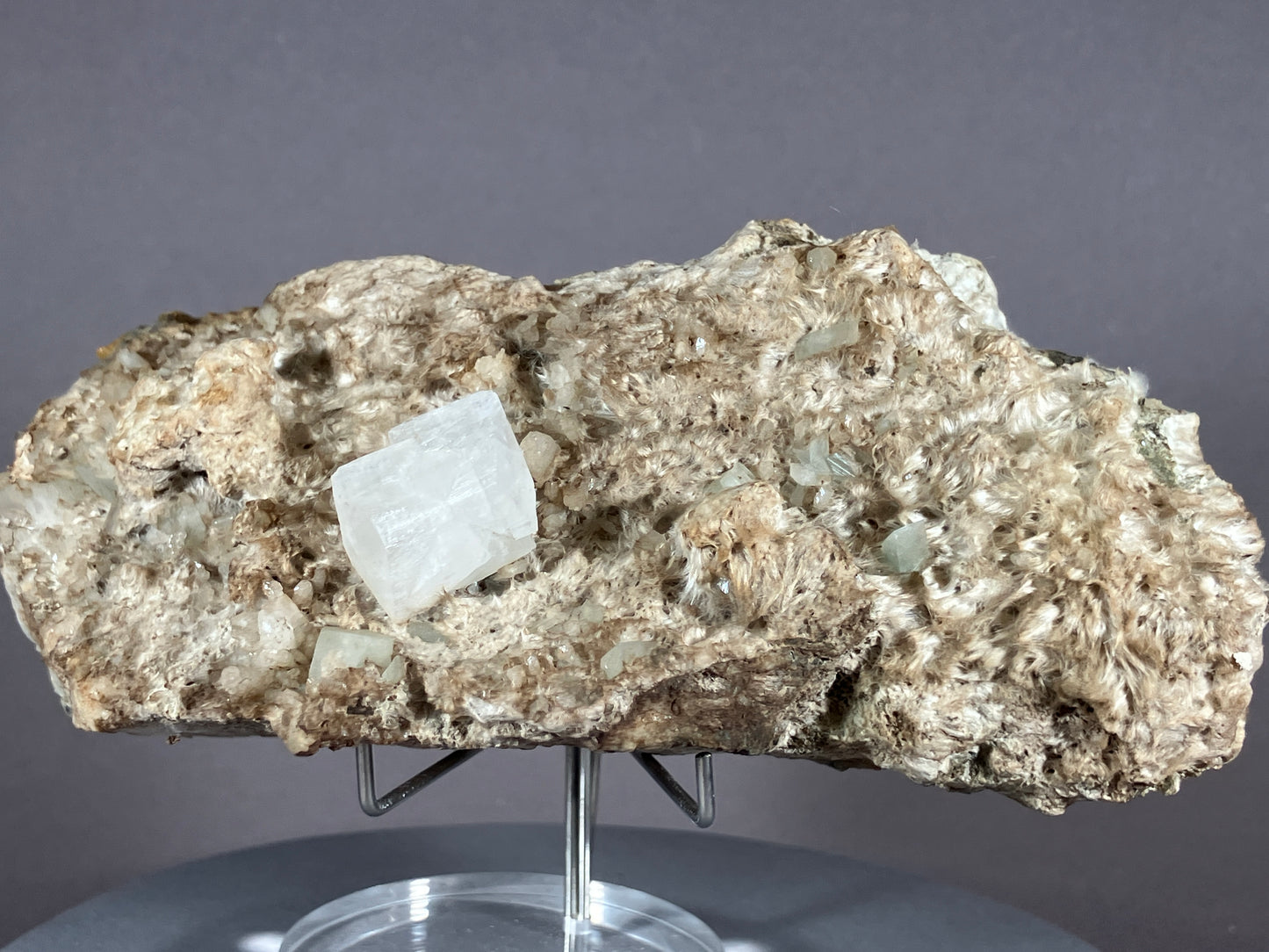 Adular/Amiant/Albit - Teiftal/Uri/Schweiz ca. 13x6cm