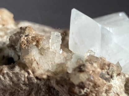 Adular/Amiant/Albit - Teiftal/Uri/Schweiz ca. 13x6cm