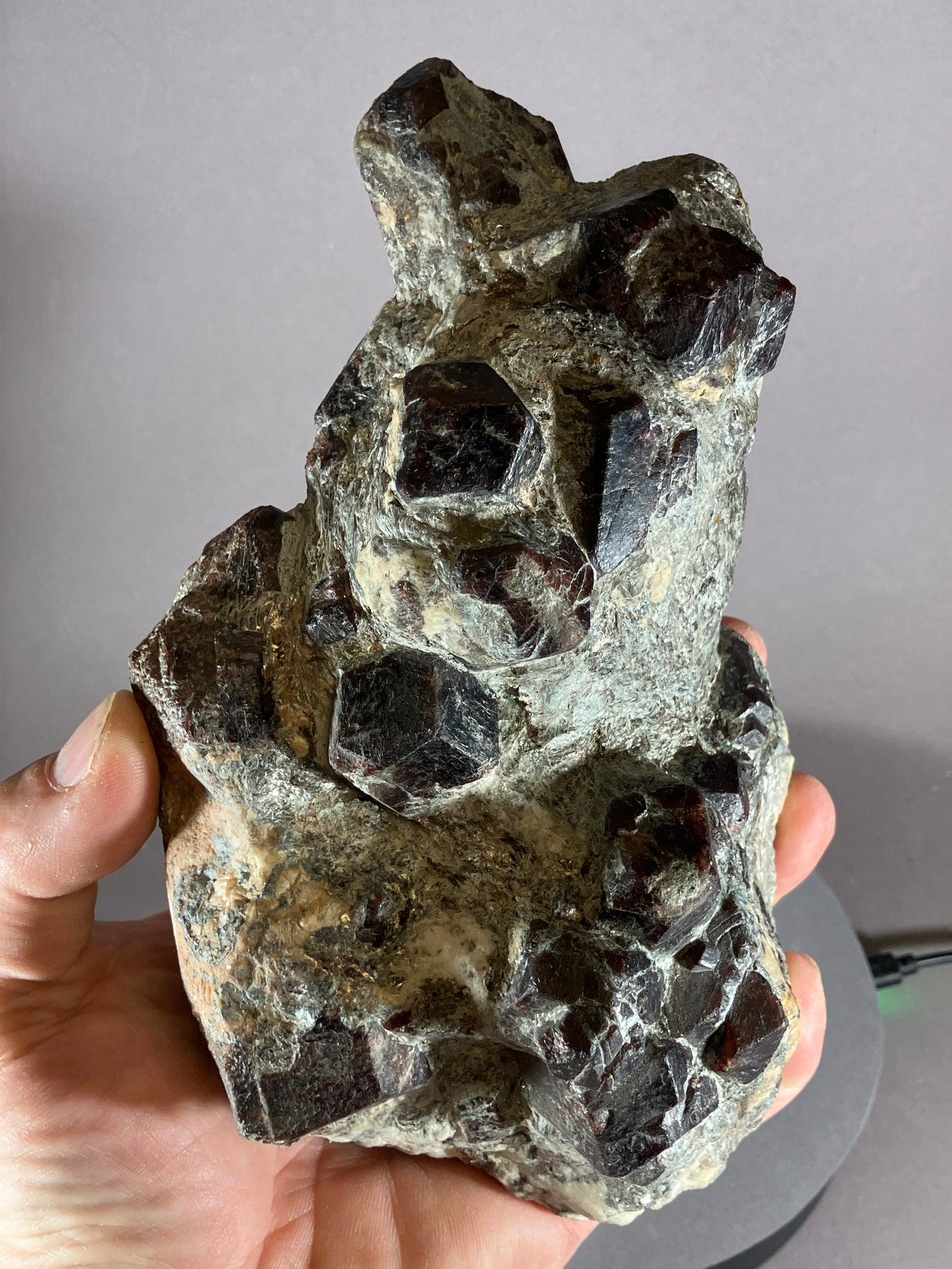 Granat - Ötztal/Tirol ca. 19x12cm