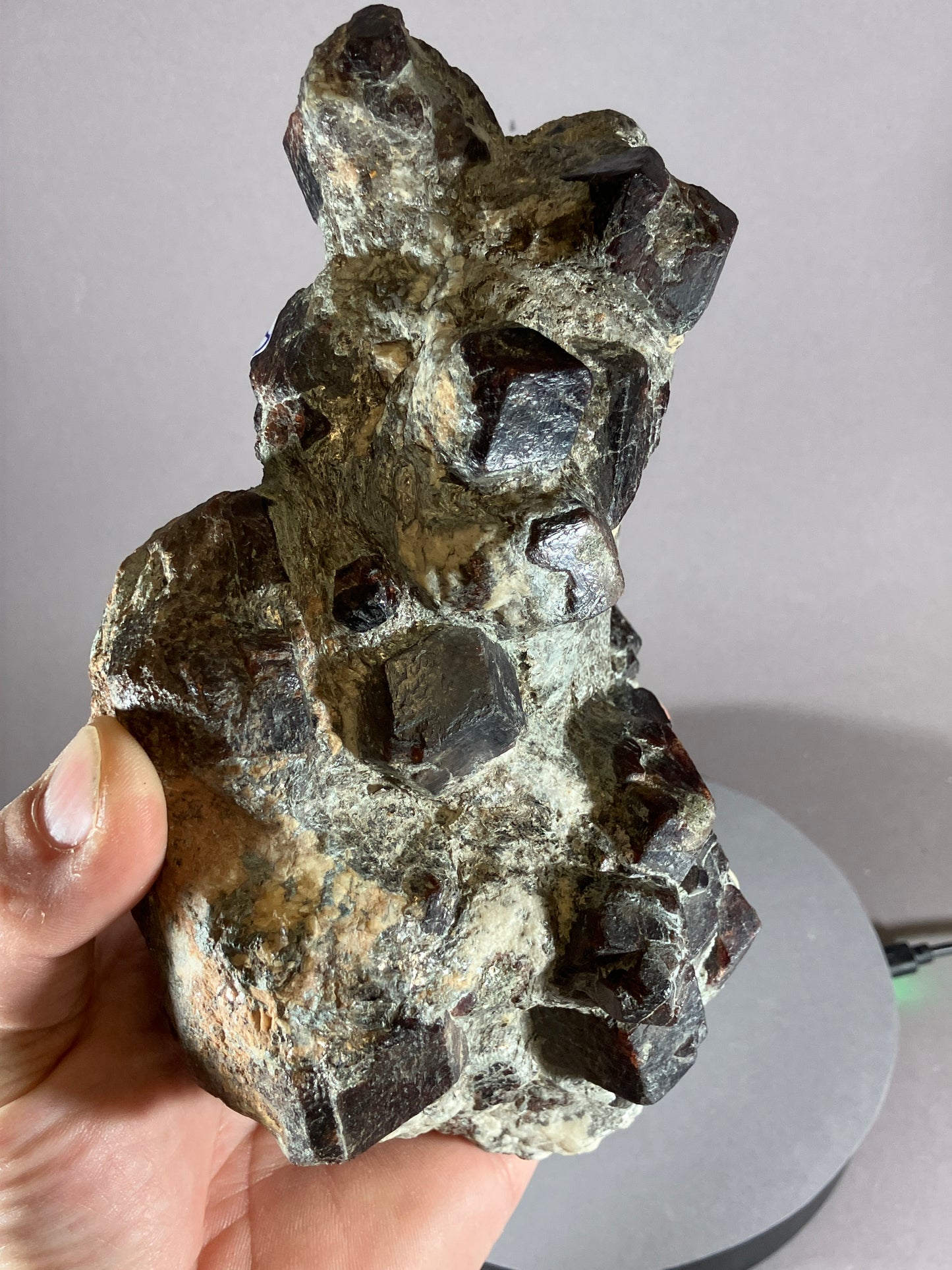 Granat - Ötztal/Tirol ca. 19x12cm
