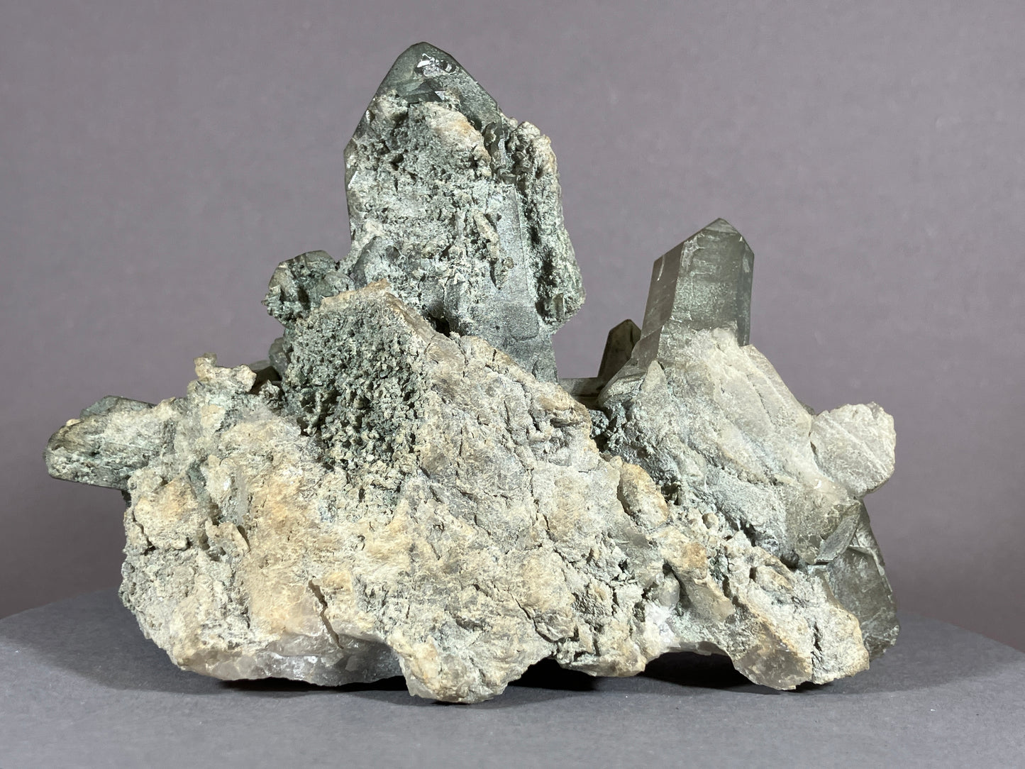 Rauchquarz - Val Giuv/Schweiz ca. 11x8cm